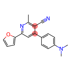 2-Methyl-4-(4-dimethylaminophenyl)-6-(2-furyl)pyridine-3-carbonitrile