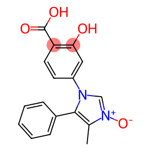 4-[(4-Methyl-5-phenyl-1H-imidazole 3-oxide)-1-yl]-2-hydroxybenzoic acid