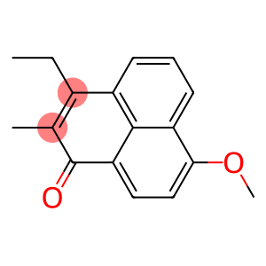 2-Methyl-3-ethyl-7-methoxy-1H-phenalen-1-one