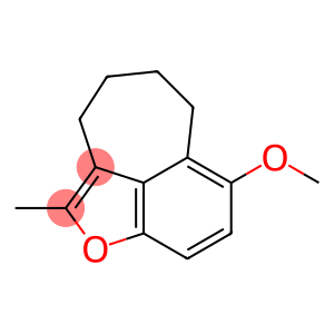 2-Methyl-7-methoxy-3,4,5,6-tetrahydrocyclohepta[cd]benzofuran