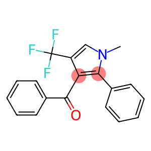 1-Methyl-2-phenyl-3-benzoyl-4-trifluoromethyl-1H-pyrrole