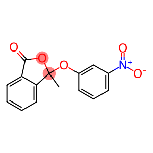 3-Methyl-3-(3-nitrophenoxy)isobenzofuran-1(3H)-one