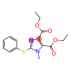 1-Methyl-2-(phenylthio)-1H-imidazole-4,5-dicarboxylic acid diethyl ester