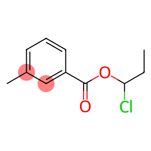 3-Methylbenzenecarboxylic acid 1-chloropropyl ester