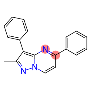 2-Methyl-3-phenyl-5-phenylpyrazolo[1,5-a]pyrimidine