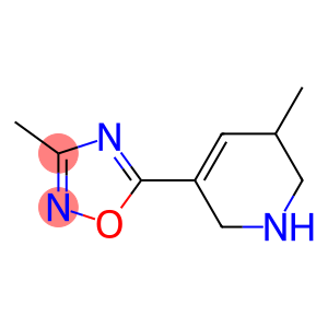 3-Methyl-5-[(1,2,5,6-tetrahydro-5-methylpyridin)-3-yl]-1,2,4-oxadiazole