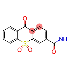 3-Methylaminocarbonyl-9-oxo-9H-thioxanthene 10,10-dioxide