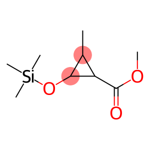 3-Methyl-2-(trimethylsiloxy)cyclopropanecarboxylic acid methyl ester