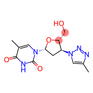 3'-(4-Methyl-1H-1,2,3-triazol-1-yl)-3'-deoxythymidine
