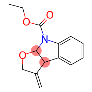 3-Methylene-2,3,3a,8a-tetrahydro-8H-furo[2,3-b]indole-8-carboxylic acid ethyl ester