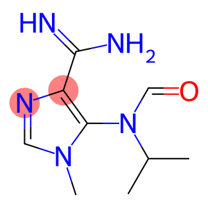 1-Methyl-5-[formyl(isopropyl)amino]-1H-imidazole-4-carboxamidine