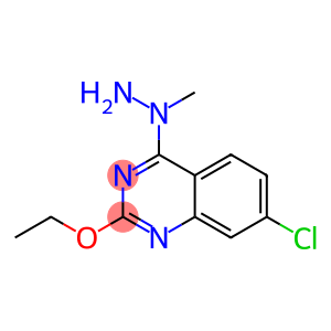 4-(1-Methylhydrazino)-7-chloro-2-ethoxyquinazoline