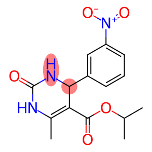 6-Methyl-2-oxo-4-(3-nitrophenyl)-1,2,3,4-tetrahydropyrimidine-5-carboxylic acid isopropyl ester