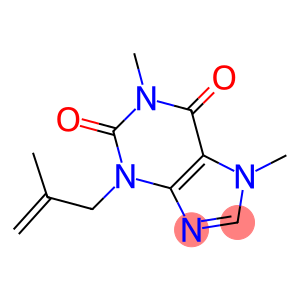 3-(2-Methyl-2-propenyl)-1,7-dimethylxanthine