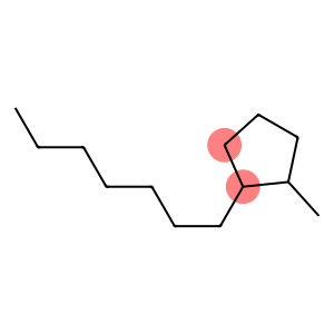 1-Methyl-2-heptylcyclopentane