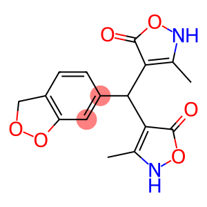 4,4'-[3,4-Methylendioxyphenylmethylene]bis[3-methylisoxazol-5(2H)-one]