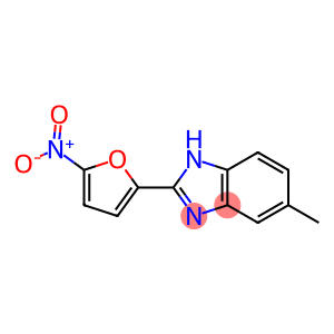 5-Methyl-2-[5-nitrofuran-2-yl]-1H-benzimidazole