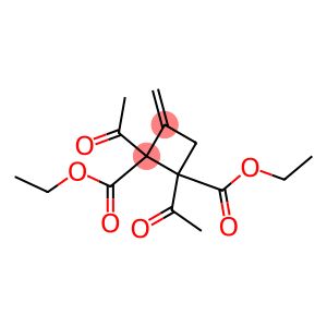 3-Methylene-1,2-diacetylcyclobutane-1,2-dicarboxylic acid diethyl ester