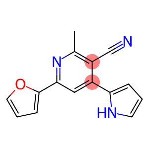 2-Methyl-4-(1H-pyrrol-2-yl)-6-(2-furyl)pyridine-3-carbonitrile