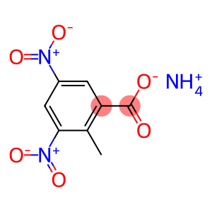 2-Methyl-3,5-dinitrobenzoic acid ammonium salt