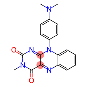3-Methyl-10-[4-(dimethylamino)phenyl]pyrimido[4,5-b]quinoxaline-2,4(3H,10H)-dione