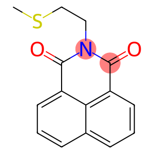 2-[2-(Methylthio)ethyl]-1H-benzo[de]isoquinoline-1,3(2H)-dione