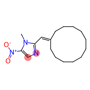 1-Methyl-2-[(cyclododecane-1-ylidene)methyl]-5-nitro-1H-imidazole