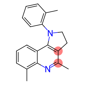 1-(2-Methylphenyl)-4-methyl-6-methyl-2,3-dihydro-1H-pyrrolo[3,2-c]quinoline