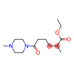 2-Methyl-5-(4-methylpiperazinocarbonyl)pentanoic acid ethyl ester