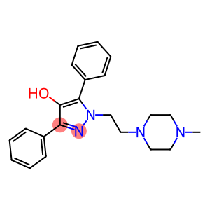 1-[2-(4-Methyl-1-piperazinyl)ethyl]-3,5-diphenyl-1H-pyrazol-4-ol