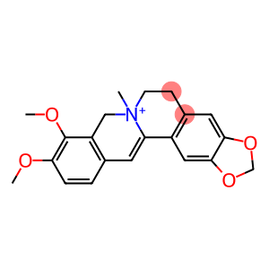 7-Methyl-9,10-dimethoxy-5,6-dihydro-8H-benzo[g]-1,3-benzodioxolo[5,6-a]quinolizinium