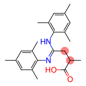 2-Methyl-4-(2,4,6-trimethylphenylamino)-4-(2,4,6-trimethylphenylimino)butanoic acid
