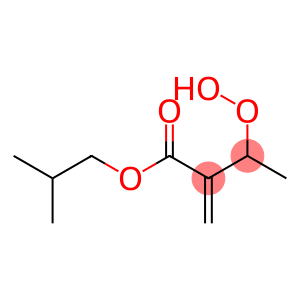 2-Methylene-3-hydroperoxybutyric acid 2-methylpropyl ester