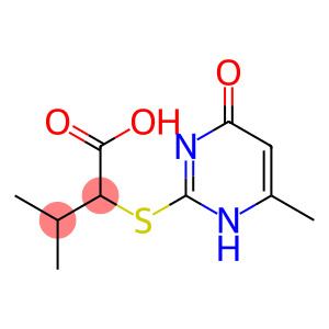 3-methyl-2-[(6-methyl-4-oxo-1,4-dihydropyrimidin-2-yl)sulfanyl]butanoic acid