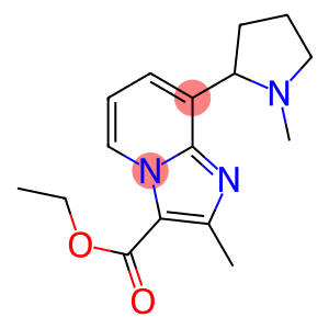 2-METHYL-8-(1-METHYL-PYRROLIDIN-2-YL)-IMIDAZO[1,2-A]PYRIDINE-3-CARBOXYLIC ACID ETHYL ESTER