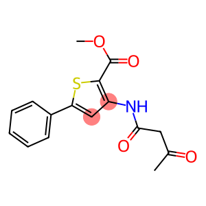 methyl 3-(acetoacetylamino)-5-phenylthiophene-2-carboxylate