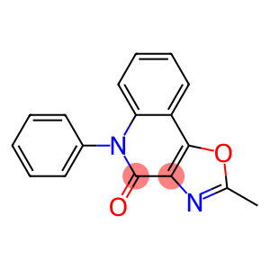 2-methyl-5-phenyl-4,5-dihydro[1,3]oxazolo[4,5-c]quinolin-4-one