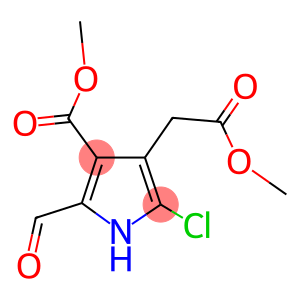 METHYL 5-CHLORO-2-FORMYL-4-(2-METHOXY-2-OXOETHYL)-1H-PYRROLE-3-CARBOXYLATE