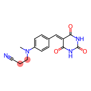 3-{methyl-4-[(2,4,6-trioxohexahydropyrimidin-5-yliden)methyl]anilino}propanenitrile
