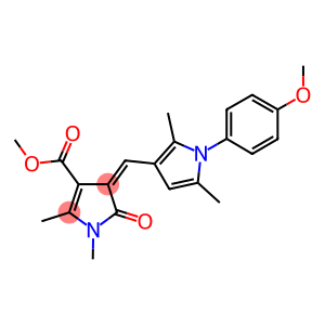 methyl 4-{[1-(4-methoxyphenyl)-2,5-dimethyl-1H-pyrrol-3-yl]methylene}-1,2-dimethyl-5-oxo-4,5-dihydro-1H-pyrrole-3-carboxylate