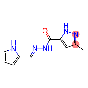 3-methyl-N'-(1H-pyrrol-2-ylmethylene)-1H-pyrazole-5-carbohydrazide