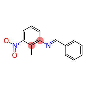 2-methyl-3-nitro-N-[(E)-phenylmethylidene]aniline