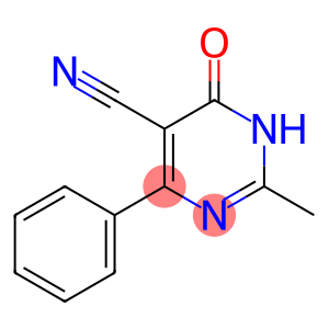 2-methyl-6-oxo-4-phenyl-1,6-dihydro-5-pyrimidinecarbonitrile