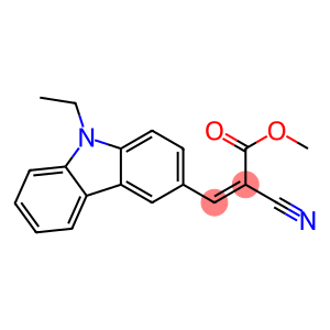 methyl (Z)-2-cyano-3-(9-ethyl-9H-carbazol-3-yl)-2-propenoate