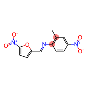 2-methyl-4-nitro-N-[(E)-(5-nitro-2-furyl)methylidene]aniline