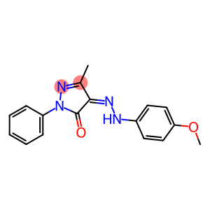 3-methyl-1-phenyl-1H-pyrazole-4,5-dione 4-[N-(4-methoxyphenyl)hydrazone]