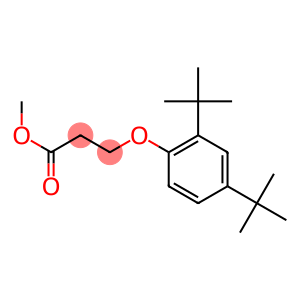 methyl 3-(2,4-di-tert-butylphenoxy)propanoate