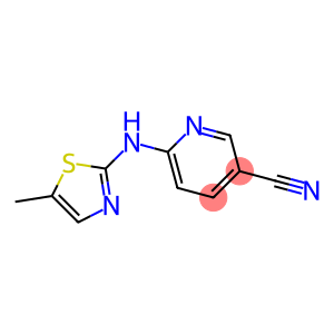 6-[(5-methyl-1,3-thiazol-2-yl)amino]nicotinonitrile