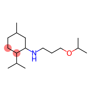 5-methyl-2-(propan-2-yl)-N-[3-(propan-2-yloxy)propyl]cyclohexan-1-amine