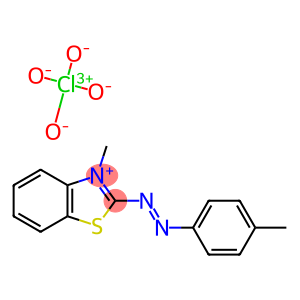 3-METHYL-2-(P-TOLYLAZO)-BENZOTHIAZOLIUM PERCHLORATE